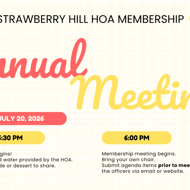 Annual Membership Meeting